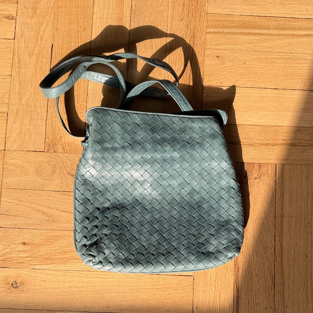 Vintage Bottega Veneta woven intrecciato crossbody bag